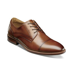 フローシャイム メンズ ドレスシューズ シューズ Men's Ruvo Cap-Toe Oxford Dress Shoe Cognac