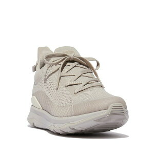 フィットフロップ メンズ ドレスシューズ シューズ Men's Vitamin FFX Knit Sports Sneakers Clay Grey