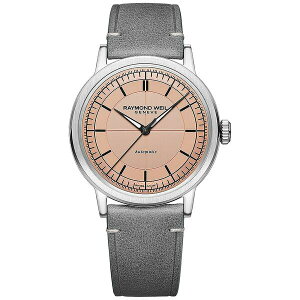 ChEFC fB[X rv ANZT[ Men's Swiss Automatic Millesime Gray Leather Strap Watch 40mm No Color