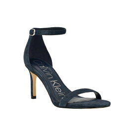 カルバンクライン レディース サンダル シューズ Women's Fairy Dress Sandals Navy Suede