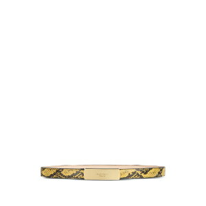 �o���}�� ���f�B�[�X �x���g �A�N�Z�T���[ Python-effect leather belt Yellow