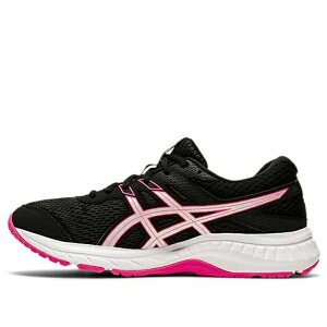 ASICS �A�V�b�N�X ���f�B�[�X �X�j�[�J�[ �y(WMNS) ASICS Gel-Contend 6 Wide 'Black Pink Glo' 1012A571-003�z �T�C�Y US_9.5(26.5cm)