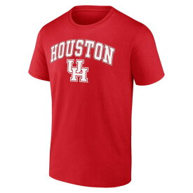 ファナティクス メンズ Tシャツ トップス Houston Cougars Fanatics Branded Campus TShirt Red
