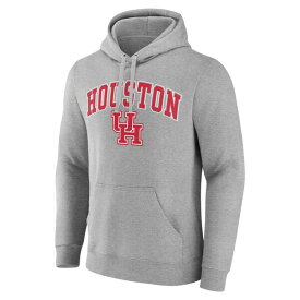 ファナティクス メンズ パーカー・スウェットシャツ アウター Houston Cougars Fanatics Branded Campus Pullover Hoodie Gray