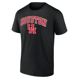 ファナティクス メンズ Tシャツ トップス Houston Cougars Fanatics Branded Campus TShirt Black