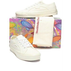 Vans �o���Y �����Y �X�j�[�J�[ �yVans Stockholm Surfboard Club x OG Lampin Decon Siped LX 'Natural' VN0000S7694�z �T�C�Y US_6(24.0cm)