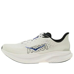 HOKA ONE ONE �z�J�I�l�I�l �����Y �X�j�[�J�[ �yHOKA ONE ONE Mach 6 'White Ultramarine' 1147790-WMR�z �T�C�Y US_12.5(30.5cm)