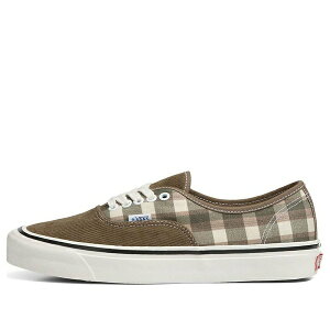 Vans �o���Y �����Y �X�j�[�J�[ �yVans Authentic 44 DX 'Anaheim Factory - Cord Plaid Walnut' VN0005U81NU�z �T�C�Y US_7.5(25.5cm)