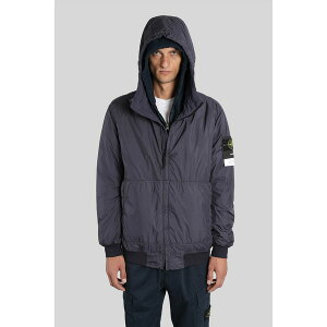 Xg[ACh Y WPbgu] AE^[ Casual Jacket In Blue Polyamide blue