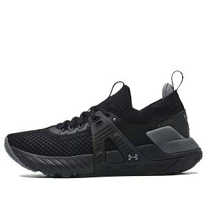 Under Armour �A���_�[�A�[�}�[ ���f�B�[�X �X�j�[�J�[ �y(WMNS) Under Armour Project Rock 4 'Black Pitch Grey' 3023696-002�z �T�C�Y US_5(22.0cm)