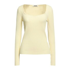 【送料無料】 エーロン レディース ニット&セーター アウター Sweaters Light yellow