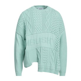 【送料無料】 アンブッシュ メンズ ニット&セーター アウター Sweaters Light green