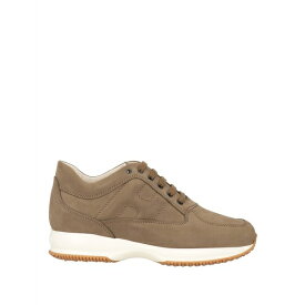 【送料無料】 ホーガン メンズ スニーカー シューズ Sneakers Khaki