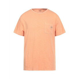 【送料無料】 ゲス メンズ Tシャツ トップス T-shirts Orange