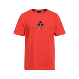 【送料無料】 ピューテリー メンズ Tシャツ トップス T-shirts Red