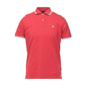 【送料無料】 ピューテリー メンズ ポロシャツ トップス Polo shirts Red