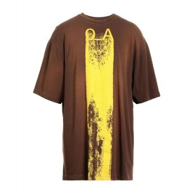 【送料無料】 アコールドウォール メンズ Tシャツ トップス T-shirts Brown