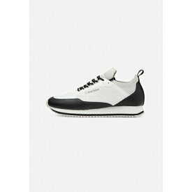 カルバンクライン メンズ スニーカー シューズ TOP LACE UP - Trainers - white/black