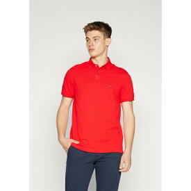 トミー ヒルフィガー メンズ Tシャツ トップス Polo shirt - fierce red
