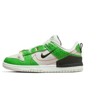 Nike iCL fB[X Xj[J[ White/Green y(WMNS) Nike Dunk Low Disrupt 2 'Green Snakeskin' DV1491-101z TCY US_5(22.0cm)