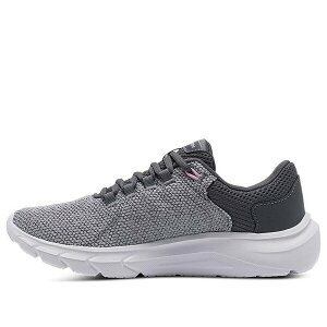 Under Armour アンダーアーマー レディース スニーカー Grey/Pink 【(WMNS) Under Armour Phade Rn 'Grey Pink' 3023434-101】 サイズ US_7(24.0cm)