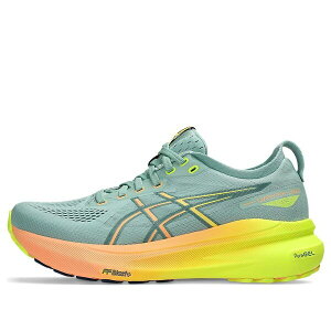 ASICS �A�V�b�N�X ���f�B�[�X �X�j�[�J�[ Light Celadon/Safety Yellow �y(WMNS) ASICS Gel-Kayano 31 'Paris' 1012B745-750�z �T�C�Y US_5(22.0cm)
