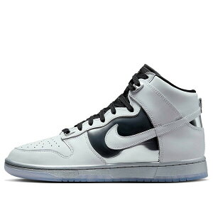 Nike �i�C�L ���f�B�[�X �X�j�[�J�[ White/White/Metallic Silver/Black �y(WMNS) Nike Dunk High 'Chrome' DX5928-100�z �T�C�Y US_6(23.0cm)
