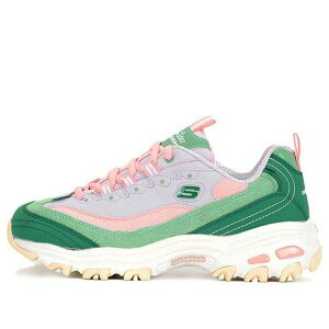 Skechers XPb`[Y fB[X Xj[J[ Green/Pinkred y(WMNS) Skechers D'Lites 1.0 Dad Shoes GS Green/Pink 149906-GRPKz TCY US_6.5(23.5cm)
