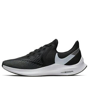 Nike �i�C�L ���f�B�[�X �X�j�[�J�[ Black/White-Dark Grey-Mtlc Platinum �y(WMNS) Nike Air Zoom Winflo 6 'Black' AQ8228-003�z �T�C�Y US_5(22.0cm)