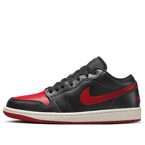 Air Jordan W[_ fB[X Xj[J[ BLACK/RED/WHITE y(WMNS) Air Jordan 1 Low 'Bred Sail' DC0774-061z TCY US_W_10.5