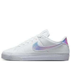 Nike �i�C�L ���f�B�[�X �X�j�[�J�[ WHITE �y(WMNS) Nike Court Legacy Next Nature 'White Iridescent' FD0820-100�z �T�C�Y US_7(24.0cm)
