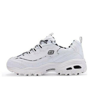 Skechers XPb`[Y fB[X Xj[J[ White y(WMNS) Skechers D'Lites 1.0 low Shoes GS White 149227-WBKz TCY US_6.5(23.5cm)