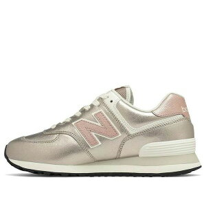 New Balance j[oX fB[X Xj[J[ Rose Gold/White y(WMNS) New Balance 574 Series Glitter Punk Black/Gold WL574PM2z TCY US_5(22.0cm)