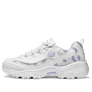 Skechers XPb`[Y fB[X Xj[J[ White/Purple y(WMNS) Skechers Women Sport D'Lites 1.0 'White Lavender' 150234-WLVz TCY US_7(24.0cm)