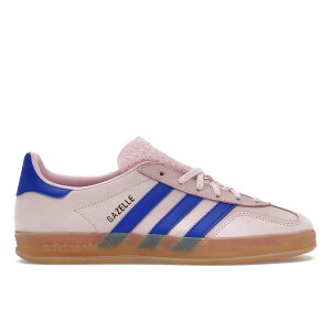 adidas �A�f�B�_�X ���f�B�[�X �X�j�[�J�[ �yadidas Gazelle Indoor Clear Pink Lucid Blue (Women's)�z �T�C�Y US_W_11 Clear Pink/Lucid Blue/Gum