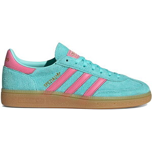 adidas �A�f�B�_�X ���f�B�[�X �X�j�[�J�[ �yadidas Handball Spezial South Beach Aqua (Women's)�z �T�C�Y US_6.5(23.5cm) Aqua Blue/Pink