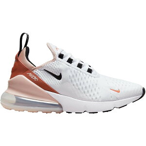 Nike �i�C�L ���f�B�[�X �X�j�[�J�[ �yNike Air Max 270 White Burnt Sunrise (Women's)�z �T�C�Y US_6.5(23.5cm) White/Black/Pink Oxford/Burnt Sunrise