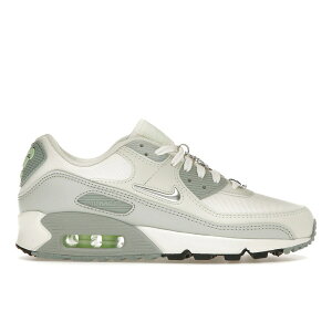 Nike �i�C�L ���f�B�[�X �X�j�[�J�[ �yNike Air Max 90 SE Molten Metal (Women's)�z �T�C�Y US_9.5(26.5cm) Sail/Metallic Silver/Sea Glass
