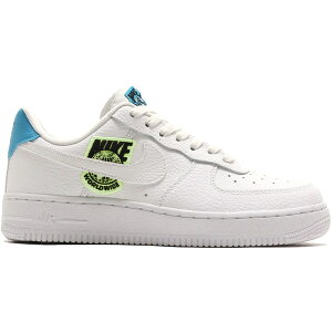 Nike �i�C�L ���f�B�[�X �X�j�[�J�[ �yNike Air Force 1 Low '07 Worldwide Pack White Blue Volt (Women's)�z �T�C�Y US_5.5(22.5cm) White/Volt-Laser Blue