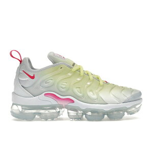 Nike �i�C�L ���f�B�[�X �X�j�[�J�[ �yNike Air Vapormax Plus Blue Tint Lemon Twist (Women's)�z �T�C�Y US_9.5(26.5cm) Blue Tint/Light Lemon Twist/Metallic Silver/Fireberry