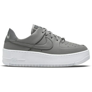 Nike �i�C�L ���f�B�[�X �X�j�[�J�[ �yNike Air Force 1 Sage Low Light Smoke Grey (Women's)�z �T�C�Y US_W_10 Light Smoke Grey/Particle Grey/Smoke Grey