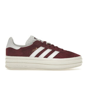 adidas �A�f�B�_�X ���f�B�[�X �X�j�[�J�[ �yadidas Gazelle Bold Shadow Red (Women's)�z �T�C�Y US_5.5(22.5cm) Shadow Red/Footwear White/Core White