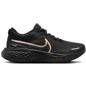 Nike �i�C�L ���f�B�[�X �X�j�[�J�[ �yNike ZoomX Invincible Run Flyknit 2 Black Metallic Copper (Women's)�z �T�C�Y US_5.5(22.5cm) Black/Metallic Silver/Summit White