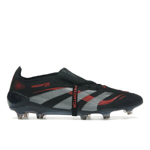 adidas AfB_X Y Xj[J[ yadidas Predator Elite Foldover Tongue FG Stealth Victory Packz TCY US_12(30.0cm) Core Black/Grey Four/Lucid Red
