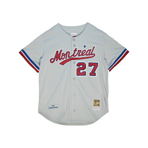 �~�b�`�F��&�l�X �����Y �V���c �g�b�v�X Mlb montreal expos cooperstown grey/red authentic jersey Grey