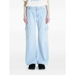 ���L�V�[ ���f�B�[�X �J�W���A���p���c �{�g���X Modern vibe cargo pants Blue