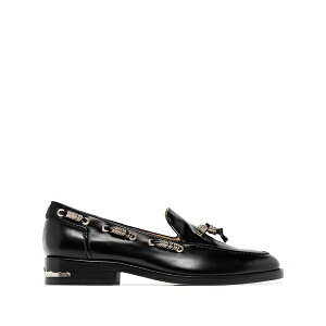 �g�[�K �����Y �X���b�|���E���[�t�@�[ �V���[�Y Polido ring-embellished loafers Black