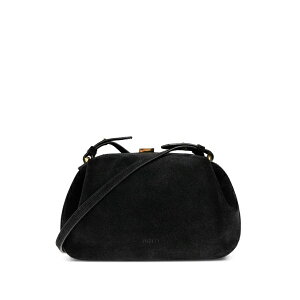 ���[�t�B ���f�B�[�X �g�[�g�o�b�O �o�b�O Mini oyster suede-finish chain-link tote bag Black