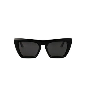 �W�[�V�[�f�B�[�G�X �����Y �T���O���X�E�A�C�E�F�A �A�N�Z�T���[ Square-frame sunglasses Black