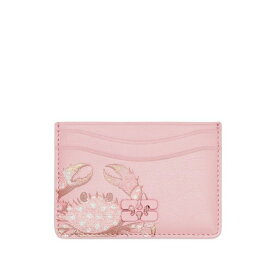 Ganny Ladies Wallets Accessories Bou crab-print wallet Pink